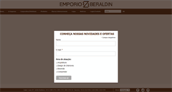 Desktop Screenshot of beraldin.com.br